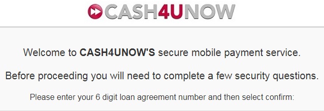 Cash4uNow repayment 2