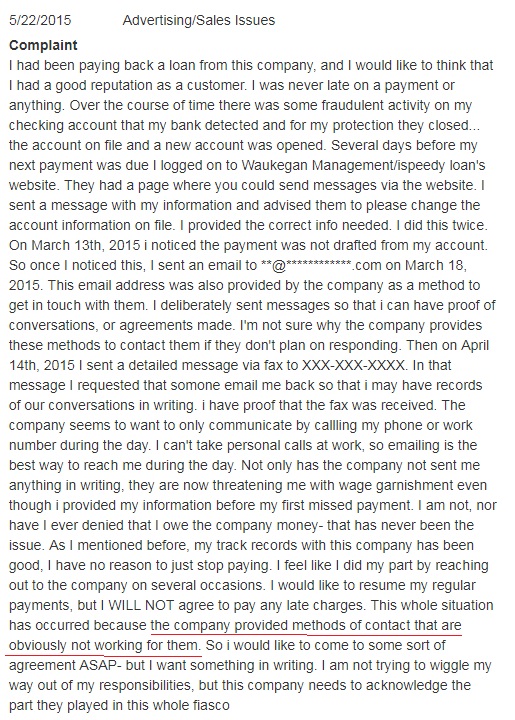 complaint 2