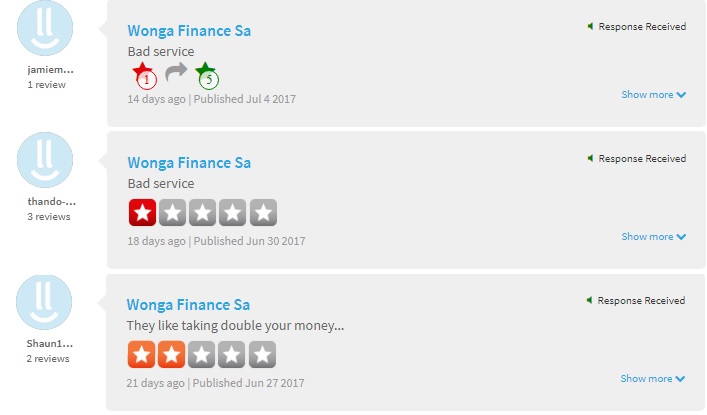 Wonga reviews 8