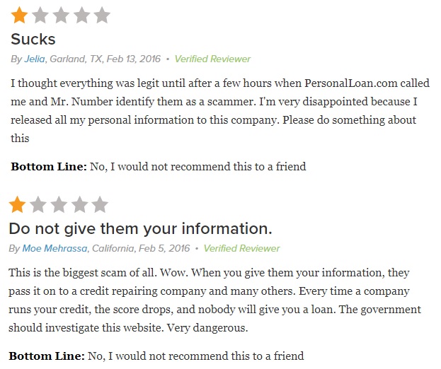 bad reviews