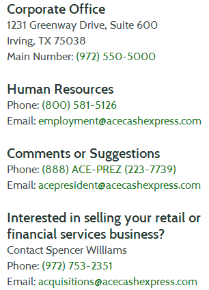 contact us