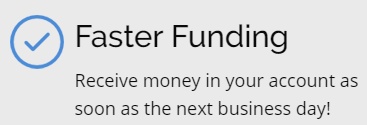 faster funding