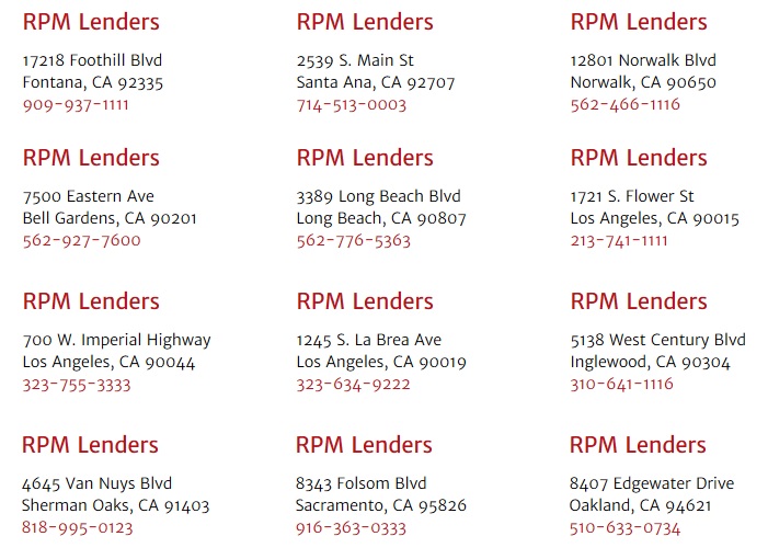 locations
