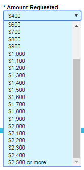 maximum amount