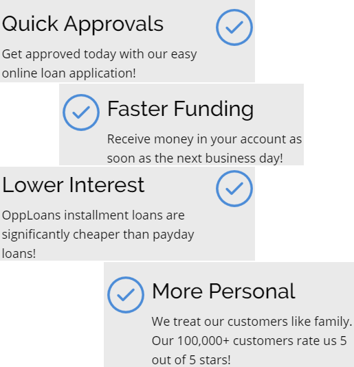 why choose OppLoans